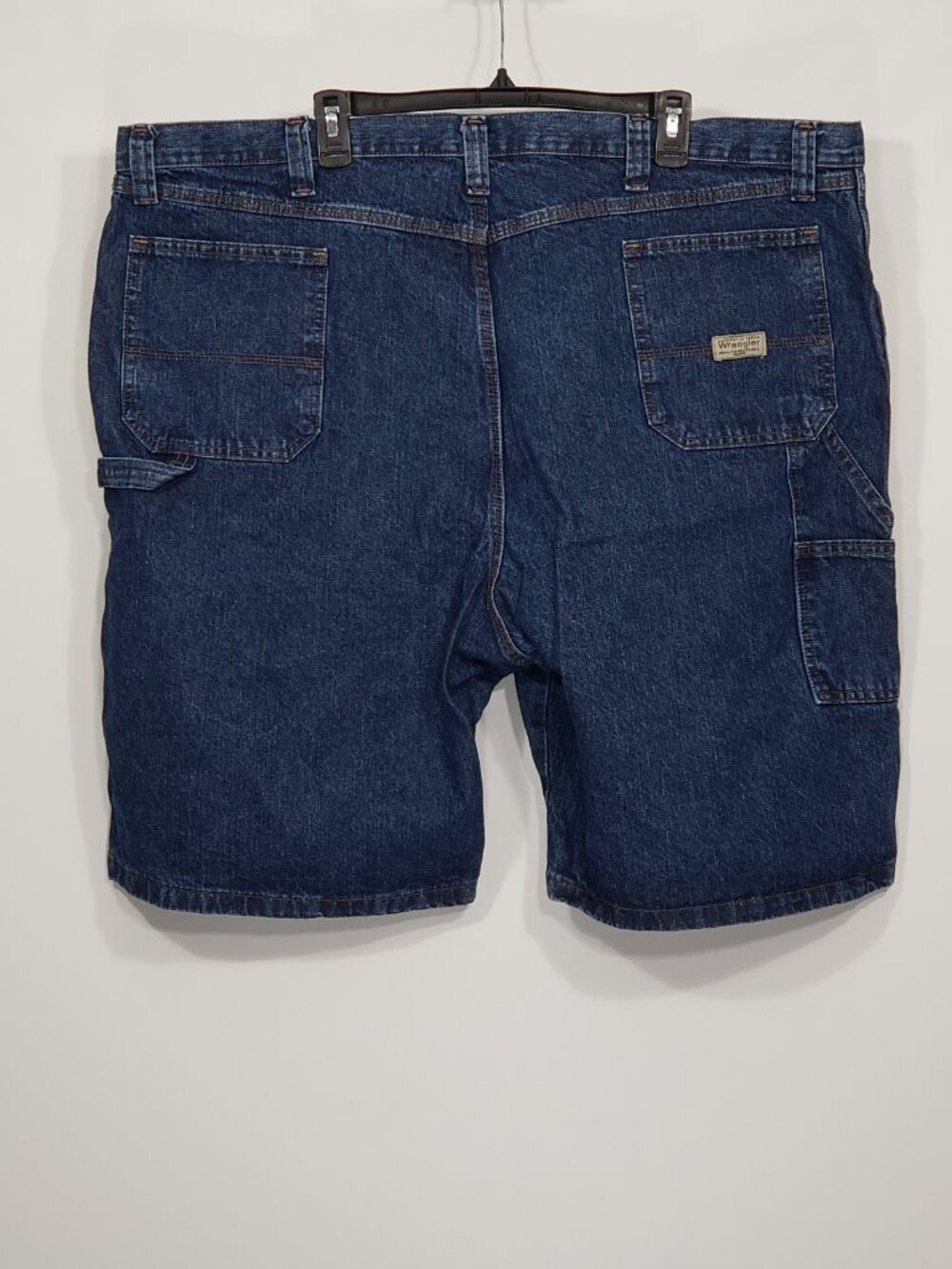Vintage Wrangler  48 Regular  Carpenter Denim Shorts Men's 9.5"Inseam  16" Rise